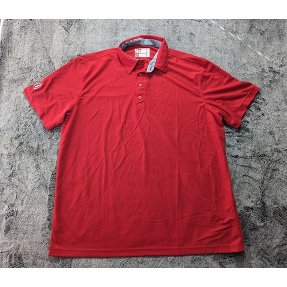 Chik-Fil-A Other - Chik-Fil-A Short Sleeve Polo Shirt Men's Size XL Red